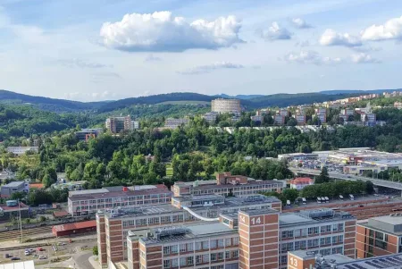 Baťův mrakodrap Zlín: Legendární pracovna ve výtahu a nejhezčí vyhlídka