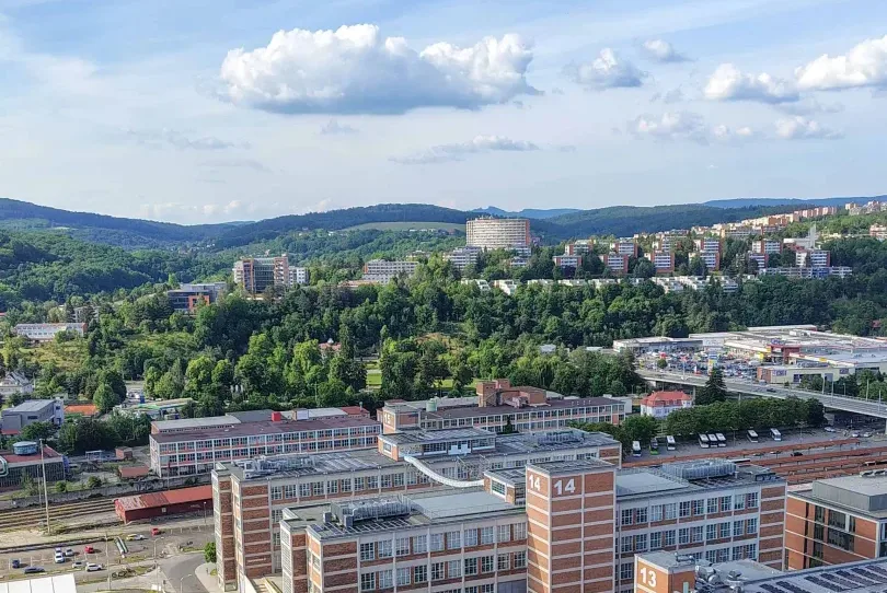 Baťův mrakodrap Zlín: Legendární pracovna ve výtahu a nejhezčí vyhlídka