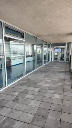 Terasa Baťova mrakodrapu ve Zlíně