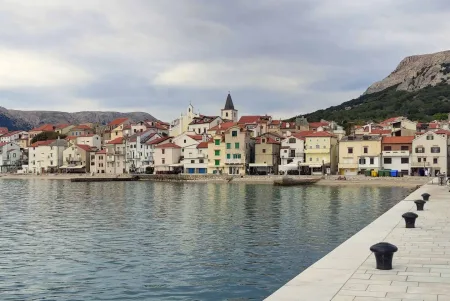 Ostrov Krk a krásná Baška